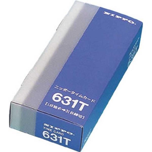 ニッポー　ニッポー タイムレコーダー用 タイムカード 　631T