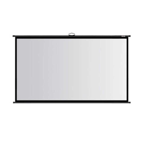 キクチ科学　掛図スクリーン ［壁掛け］ ホワイト　KHS-80HDM