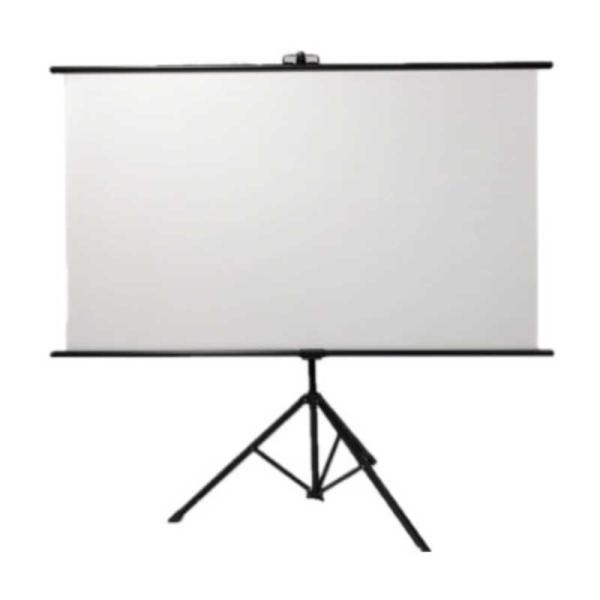 キクチ科学　掛図スクリーン(三脚スタンド付き) ［三脚］ ホワイト　KHS-ST80HDAW