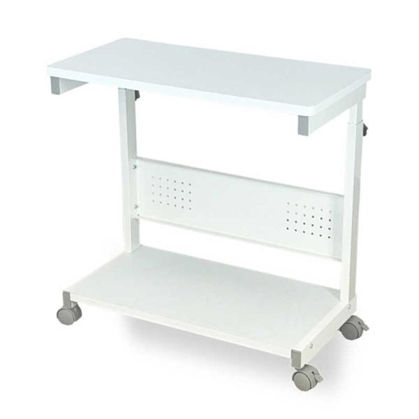 レメックスジャパン　上下昇降パソコンワゴン CPUワゴン L字デスク (上下昇降60〜80cm)(W...