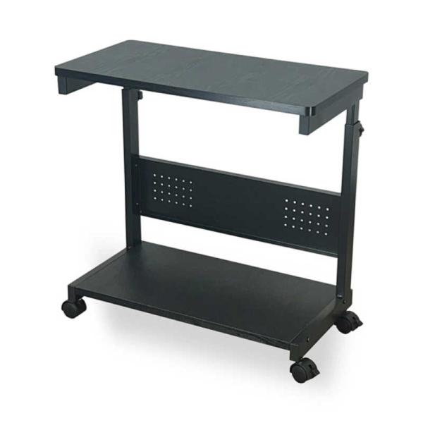 レメックスジャパン　上下昇降パソコンワゴン CPUワゴン L字デスク (上下昇降60〜80cm)(W...