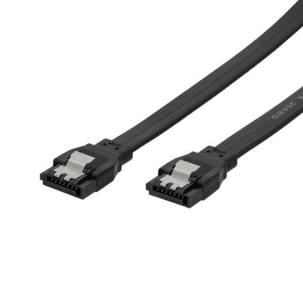 OWLTECH　SATAケーブル 高耐久3年保証 ラッチ付き(50cm) ブラック　OWL-SATA...