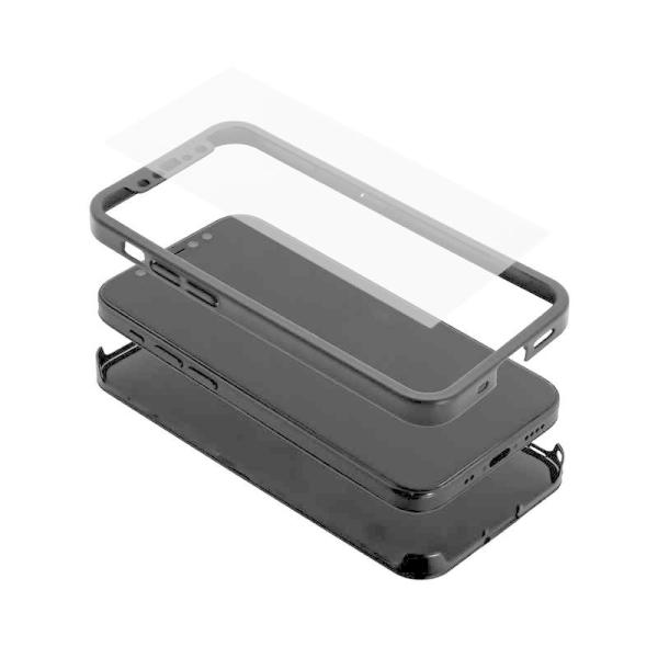 OWLTECH　ｉＰｈｏｎｅ　１２　ｍｉｎｉ　５．４インチ対応　３６０°フルカバーケース　マットガラ...
