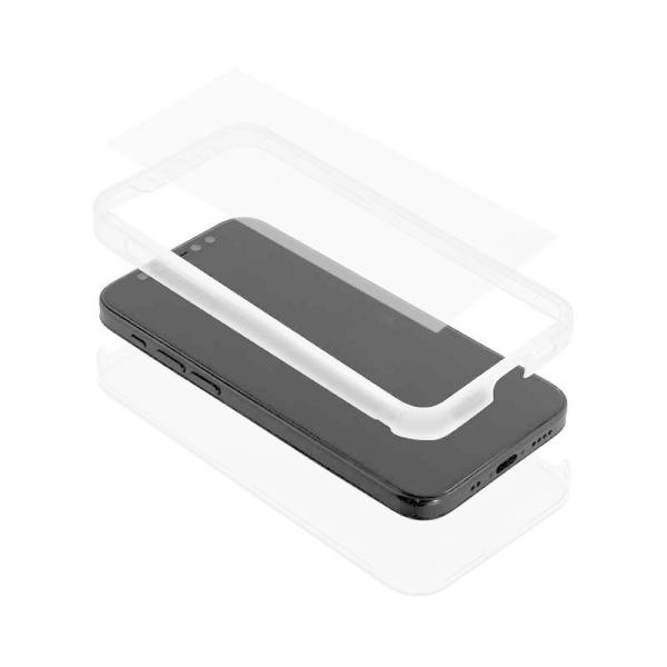 OWLTECH　iPhone 12 mini 5.4インチ対応 360°フルカバーケース マットガラ...