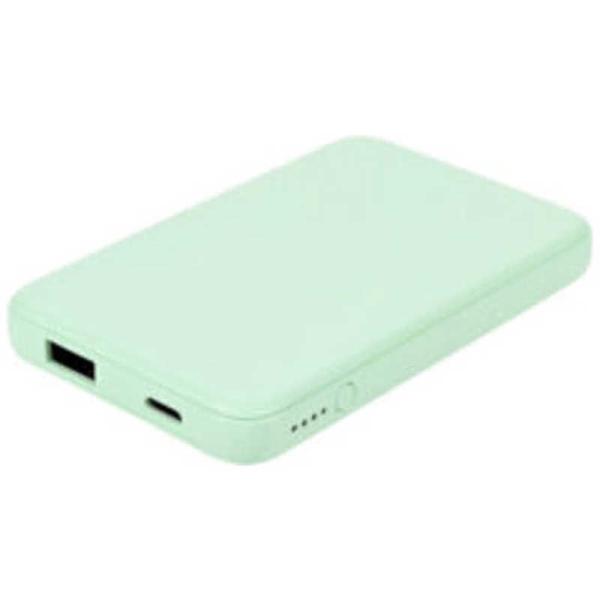 オウルテック　Owltech 小型軽量モバイルバッテリー ミントブルー　OWLLPB5012ZMB