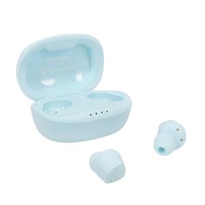 OWLTECH 小さくてもパワフルな音質 コンパクトで軽い 完全ワイヤレスイヤホン パウダーブルー   OWLBTTW02BL