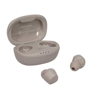 OWLTECH 小さくてもパワフルな音質 コンパクトで軽い 完全ワイヤレスイヤホン ラテグレージュ   OWLBTTW02GY