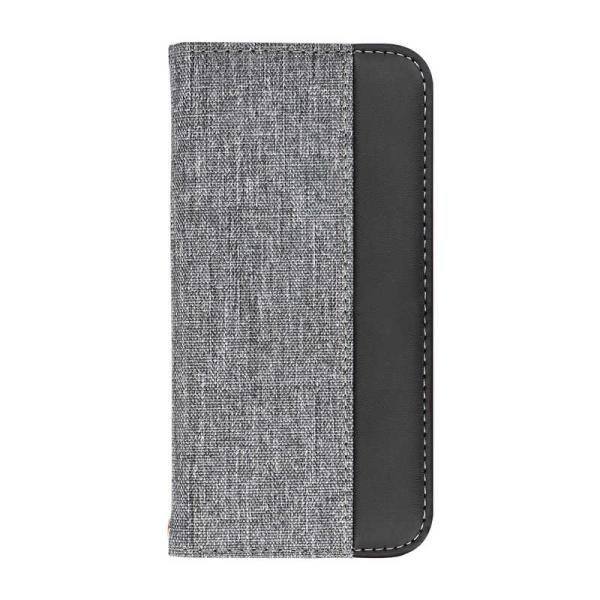 OWLTECH　iPhone 14 Pro 6.1インチ 手帳型ケース グレーxブラック　OWL-C...