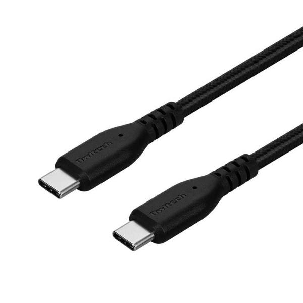 　やわらか超タフで断線に強い 耐屈曲10万回以上 PD60W充電/データ転送対応 Type-C to...
