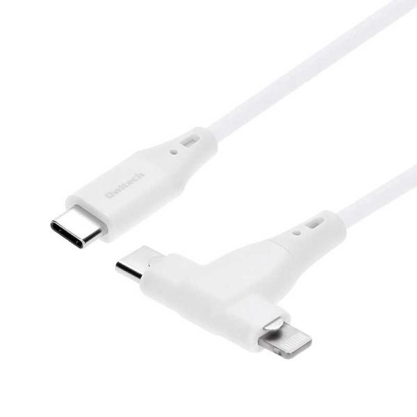 OWLTECH　Type-C to Type-C/Lightning ケーブル PD60W充電/デー...