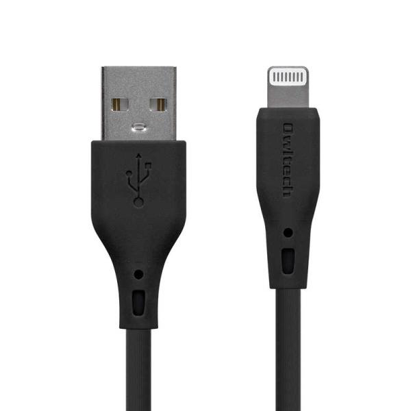 OWLTECH　USB Type-A to Lightning エコナミクスケーブル バイオマス素材...