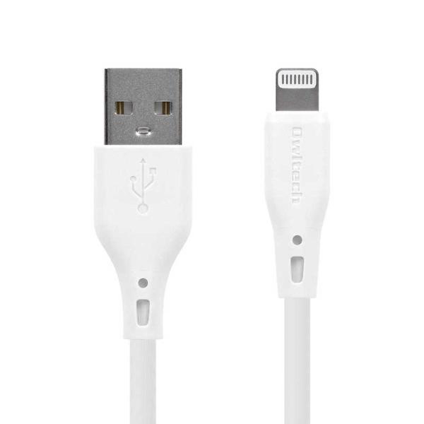 OWLTECH　USB Type-A to Lightning エコナミクスケーブル バイオマス素材...