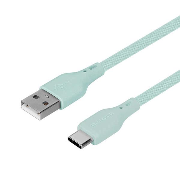 OWLTECH　USB Type-A to USB Type-C シリコンケーブル 超やわらかで断線...