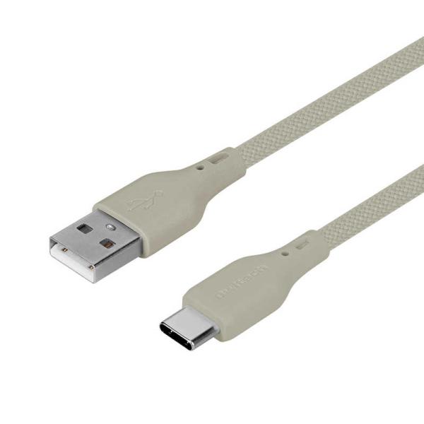 OWLTECH　USB Type-A to USB Type-C シリコンケーブル 超やわらかで断線...
