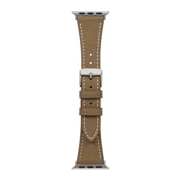 OWLTECH　Apple Watch(38/40/41mm)用 スリムイタリアンレザーバンド 「m...
