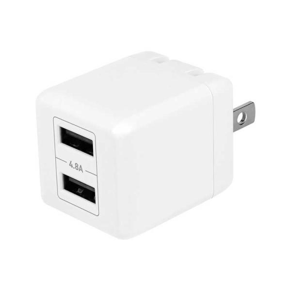 OWLTECH　最大24W出力 USB Type-A×2 AC充電器 ［2ポート /Smart IC...
