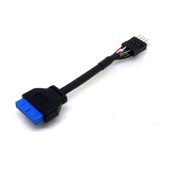 変換名人JAPAN　M/B上のUSB3.0ピンヘッダ端子(20ピン) → USB2.0ピンヘッダ端子...