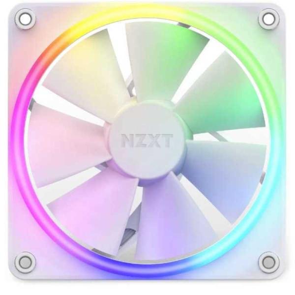 NZXT　ケースファン RGBモデル [120mm / PWM 500~1800rpm / ホワイト...