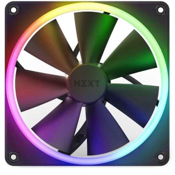 NZXT　ケースファン RGBモデル [140mm / PWM 500~1800rpm / ブラック...