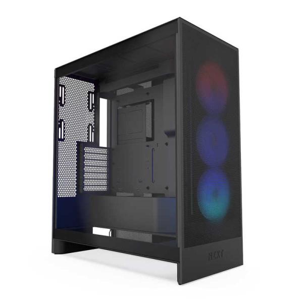 NZXT　H7 FLOW RGB(2024) ATX microATX miniITX対応 ミドルタ...