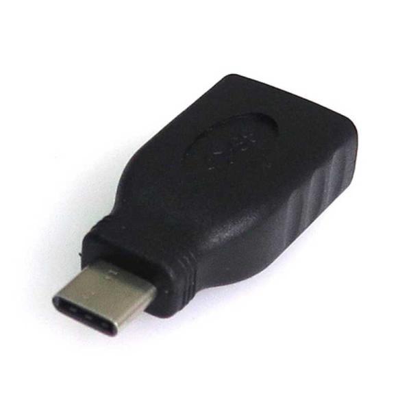 タイムリー　[USB-C オス→メス USB-A]3.0変換アダプタ ブラック　GMC1