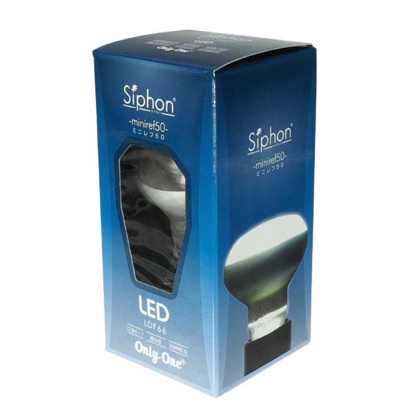 ビートソニック　調光器対応ＬＥＤ電球　「Ｓｉｐｈｏｎ（サイフォン）」（ミニレフ５０・全光束３２０ｌｍ...