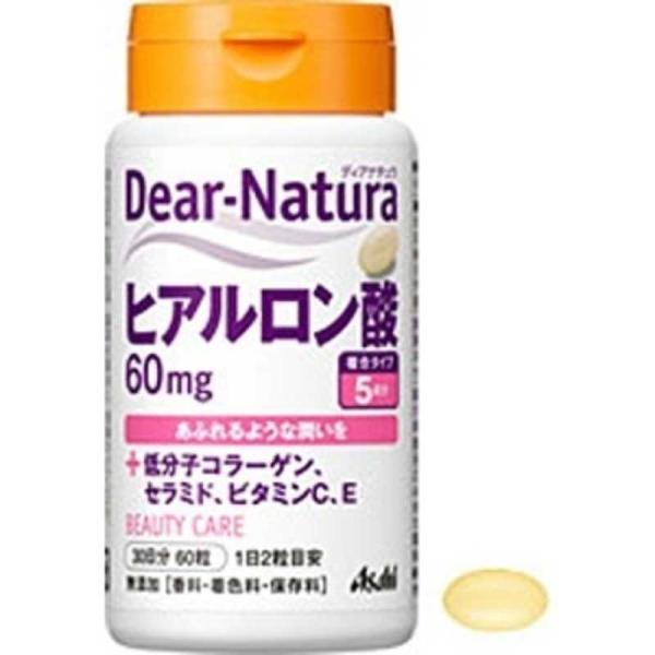 アサヒグループ食品　Dear-Natura（ディアナチュラ） ヒアルロン酸（60粒） 栄養補助食品 ...