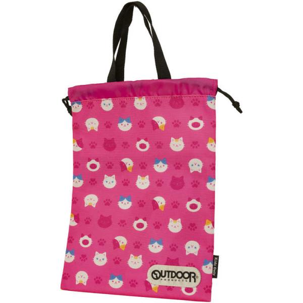 OUTDOOR　シューズケース キッズ 軽量 80g 保育園 幼稚園 小学校 習い事 上履き入れ 入...