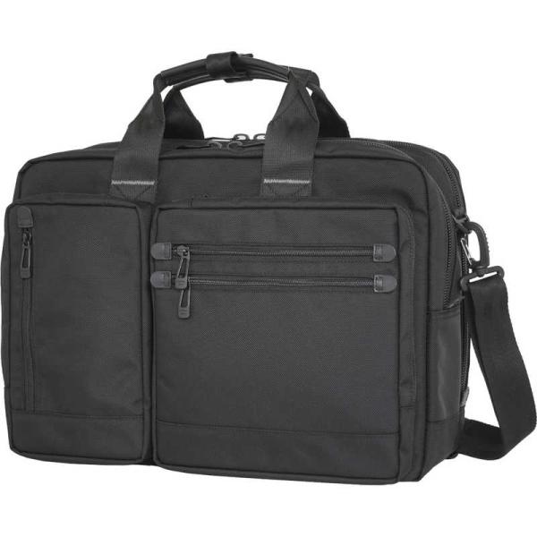 バリスティックスピリット　3WAYビジネスブリーフ 14インチPC対応 コーデュラナイロン ブラック...