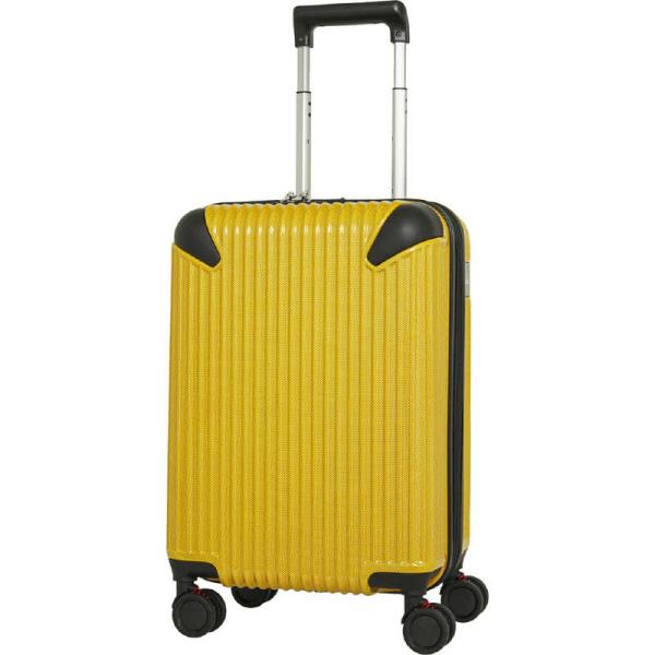 SPALDING　キャリーケース サスペンション イエローカーボン [TSAロック搭載 /約38L ...