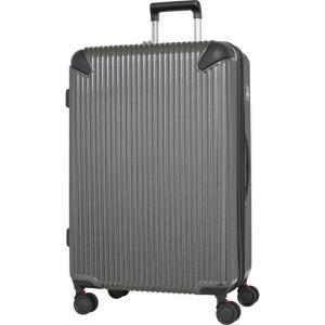 SPALDING　スーツケース ファスナータイプ 旅行日数目安：10日以上 114L(拡張時125L) TSAロック搭載 ［TSAロック搭載］ ブラックカーボン　SP-0836-74-BKC SPALDING スーツケース ファスナータイプ 旅行日数目安：10日以上 114L