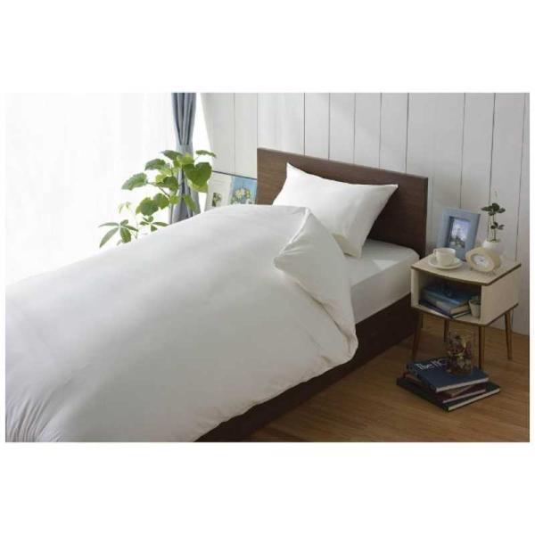 生毛工房　【まくらカバー】80サテン 小さめサイズ(綿100%/40×80cm/ホワイト)　