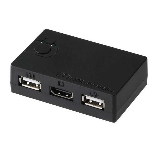 ラトックシステム　HDMIパソコン切替器(2台用) [2入力 /1出力]　RS-230UH
