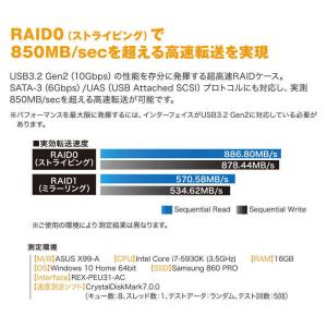 ラトックシステム USB3.2 Gen2 RA...の詳細画像5