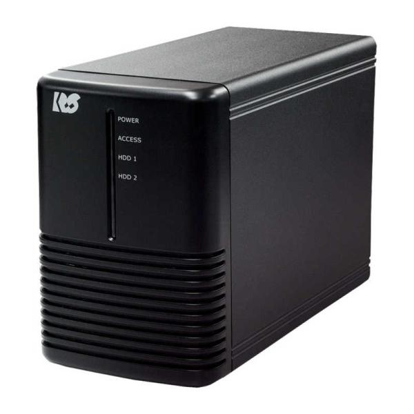 ラトックシステム　USB3.1／Gen2 RAIDケース （HDD2台用・10Gbps対応） ［3....