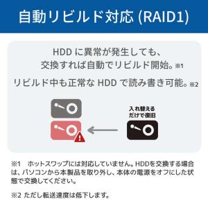 ラトックシステム USB 5Gbps RAID...の詳細画像4