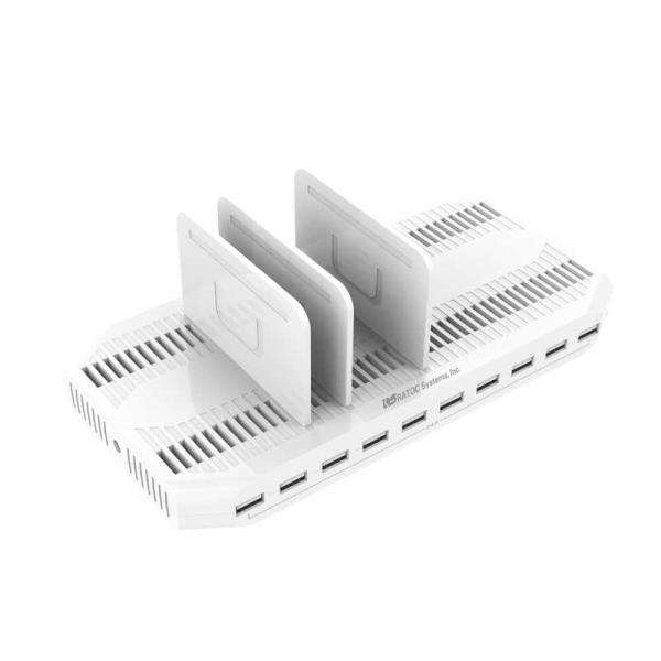ラトックシステム　USB充電ステーション 10ポート96W　RS-USBCS10-96