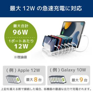 ラトックシステム USB充電ステーション 10...の詳細画像4