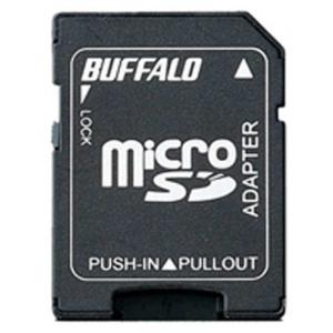 BUFFALO　microSDカード→SDカード変換アダプター　BSCR110U3CSV｜y-kojima