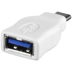 BUFFALO　[USB-C→USB-A]3.1 Gen1変換アダプタ ホワイト　BSUAMC311ADWH