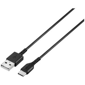 BUFFALO　3m[USB-C ⇔ USB-A]2.0ケーブル 充電・転送 ブラック　BSMPCA...