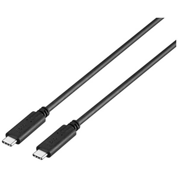 BUFFALO　0.5m[USB-C⇔USB-C]3.1 Gen2ケーブル 3A ブラック　BSUC...