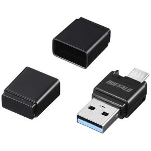 BUFFALO　microB&amp;USB3.0 microSD専用スマホ向けカードリーダー　BSCRM1...