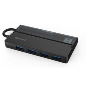 BUFFALO　USB 3.2(Gen1)Type-A バスパワーハブ 4ポートタイプ　BSH4U138U3BK