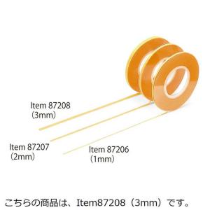 タミヤ　TAMIYA　マスキング No.208 タミヤ マスキングテープ 3mm　マスキングテープ3MM