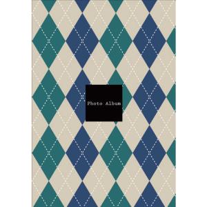 万丈　CAP ミニアルバム KG判 アーガイル グリーン　200898