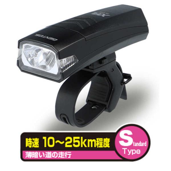 ジェントス　LEDヘッドライト XBシリーズ XB-450B　XB-450B