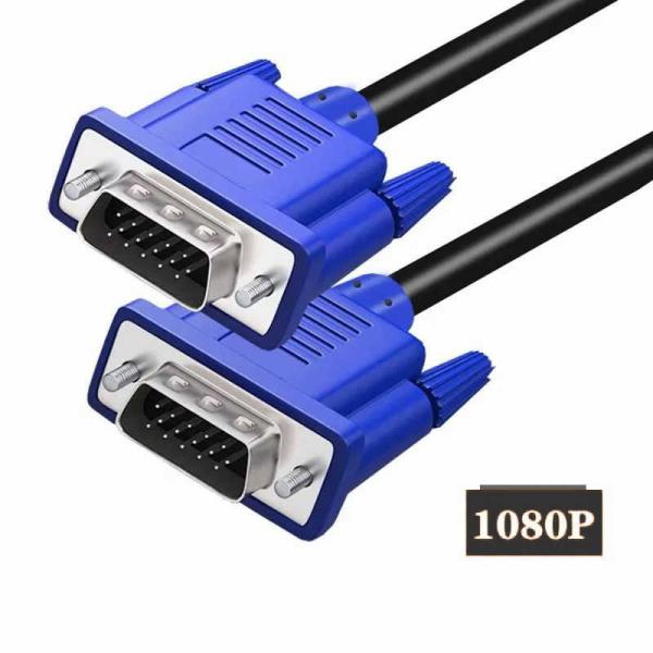 YOUZIPPER　D-sub15ピン オス-オス VGAケーブル(フルHD1080Pまで対応)1....