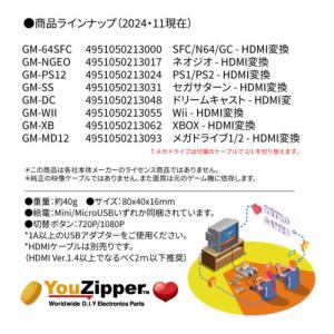 YOUZIPPER SFC/N64/GC HD...の詳細画像2