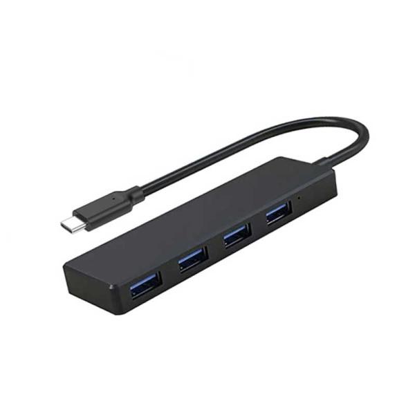 YOUZIPPER　USB3.0 Type-C 4ポートハブ [バスパワー / 4ポート / USB...